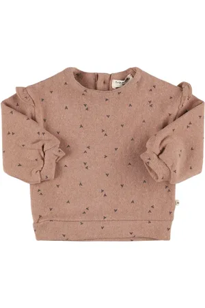 1+ IN THE FAMILY Printed Cotton Blend Sweatshirt
