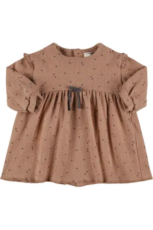 1+ IN THE FAMILY Printed Cotton Blend Dress