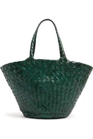 Dragon Diffusion Egola Hand-braided Leather Tote Bag