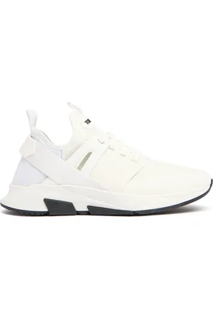 Tom Ford Alcantara Tech & Leather Low Sneakers