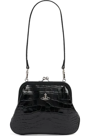 Vivienne Westwood Vivienne Embossed Leather Clutch