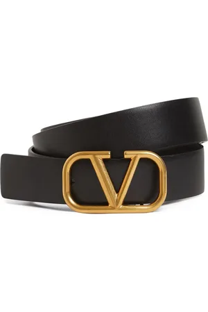 VALENTINO GARAVANI 30mm Logo Leather Belt