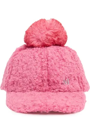MONNALISA Plush Baseball Hat W/pompon