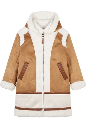 Chloé Poly Faux Shearling Coat