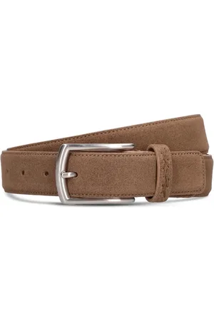 Ermenegildo Zegna Lux Leisurewear Triple Stitch Belt