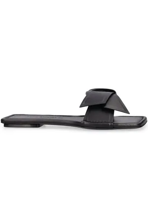 Acne Studios 5mm Flat Leather Slides