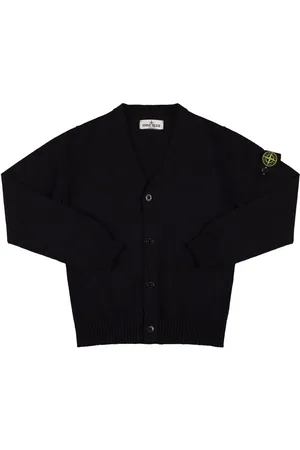 Stone Island Cotton & Nylon Knit Sweater
