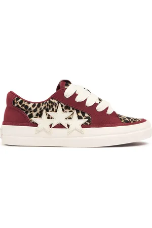 AMIRI Leopard Sunset Skate Low Top Sneakers
