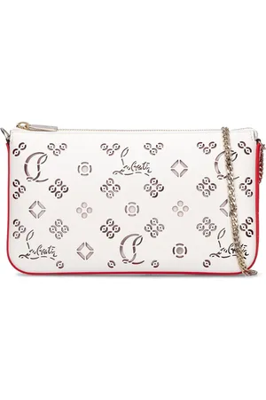 Christian Louboutin Loubila Perforated Leather Shoulder Bag