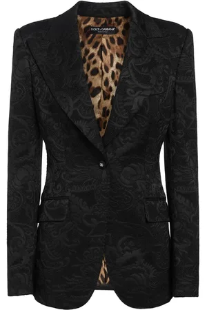 Dolce & Gabbana Floral Jacquard Blazer