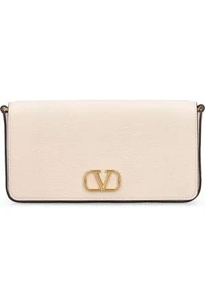 VALENTINO GARAVANI Vlogo Signature Leather Pouch