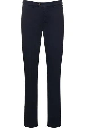 Brunello Cucinelli Dyed Cotton Gabardine Pants