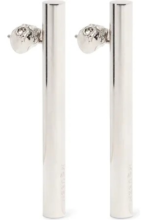 Alexander McQueen T-bar Brass Earrings