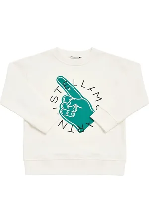 Stella McCartney Printed Cotton Crewneck Sweatshirt