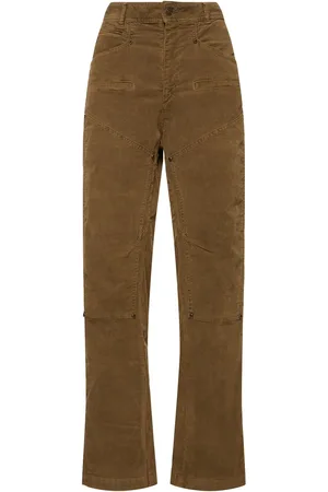 Isabel Marant Emmy Velvet Straight Pants