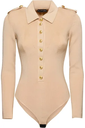 Tom Ford Ribbed Stretch Viscose Bodysuit