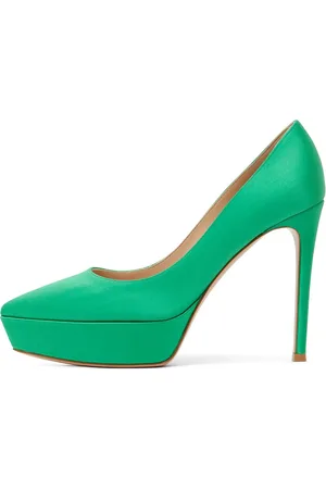 Gianvito Rossi 105mm Dasha Satin High Heel Pumps