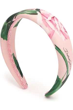 Dolce & Gabbana Printed Cotton Headband