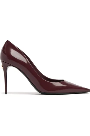 Dolce & Gabbana 90mm Mun Leather Pumps