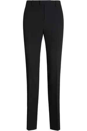 Ami Wool & Mohair Cigarette Pants