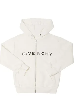 Givenchy Cotton Blend Full-zip Hooded Sweatshirt