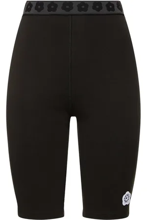 Kenzo Boke Stretch Cotton Biker Shorts