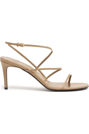 Khaite 75mm Loop Leather Sandals