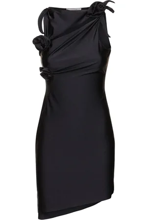 COPERNI Asymmetric Jersey Mini Dress