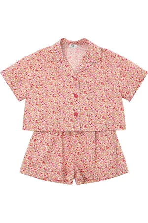 Il gufo Printed Cotton Poplin Shirt & Shorts