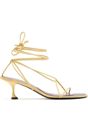 Proenza Schouler 50mm Tee Leather Sandals
