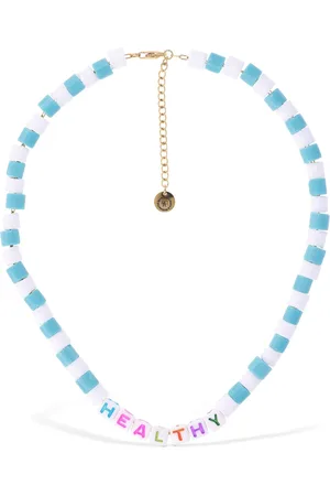 Sporty & Rich Healthy Bead Necklace