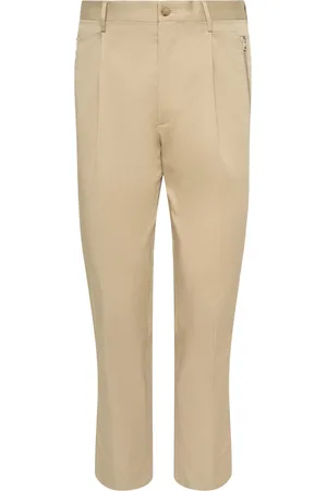 Etro Cotton Blend Zipped Pocket Pants