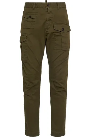 Dsquared2 Sexy Stretch Cotton Cargo Pants