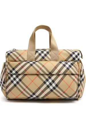 Burberry Check Print Diaper Bag