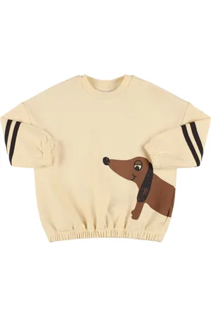 Mini Rodini Dog Print Organic Cotton Sweatshirt