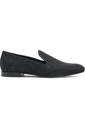 VERSACE Jacquard Loafers
