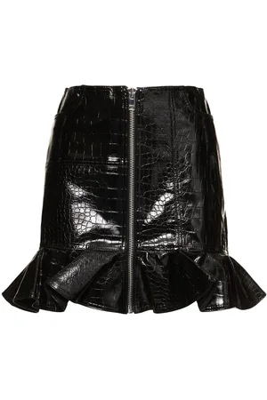Ganni Future Coated Mini Skirt
