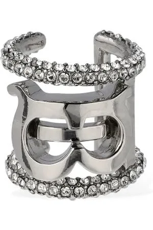 Burberry Pavé Tb Xs Mono Cuff Earring