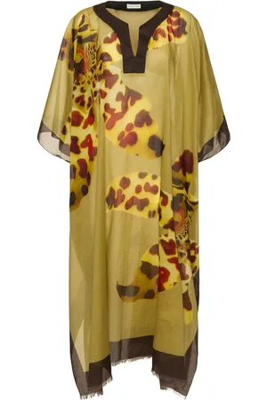 DRIES VAN NOTEN Cartland Printed Caftan Dress