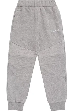 Balmain Cotton Sweatpants W/logo