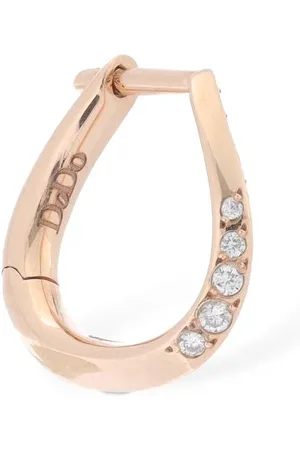 Dodo 9kt & Diamond Mono Earring