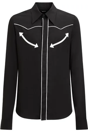Balmain Western Lyocell Shirt