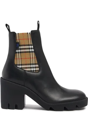 Burberry 85mm Lf Stride Leather Chelsea Boots