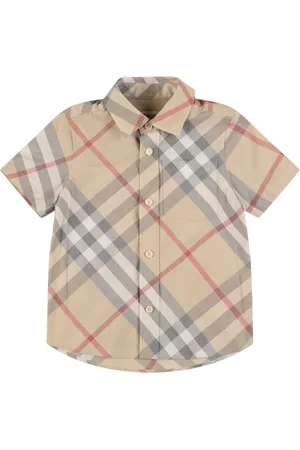 Burberry Printed Cotton Poplin Shirt