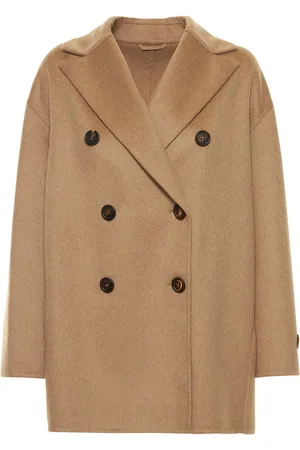 Brunello Cucinelli Short Cashmere Double Breasted Coat