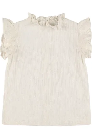 The New Society Cotton Seersucker Top