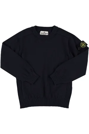 Stone Island Cotton & Nylon Knit Sweater