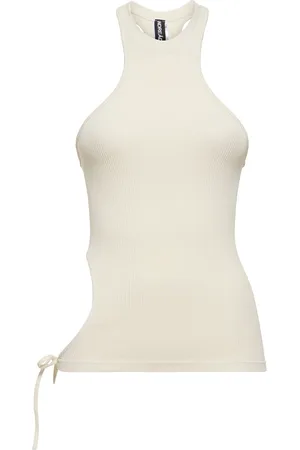 ANDREADAMO Ribbed Jersey Tank Top