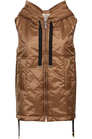 Max Mara Greengo Waterproof Hooded Padded Vest