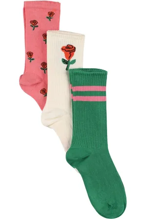 Mini Rodini Pack Of 3 Cotton Socks